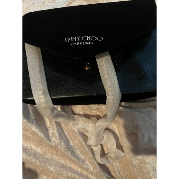Jimmy Choo Trousse black glitter pouch - Picture 4 of 6
